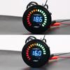 Dynoracing 2 tommers 52mm 12V Bil Digital Voltmeter Volt Måler 20 LED Svart 7,5-20V Volt Volt Bil Meter