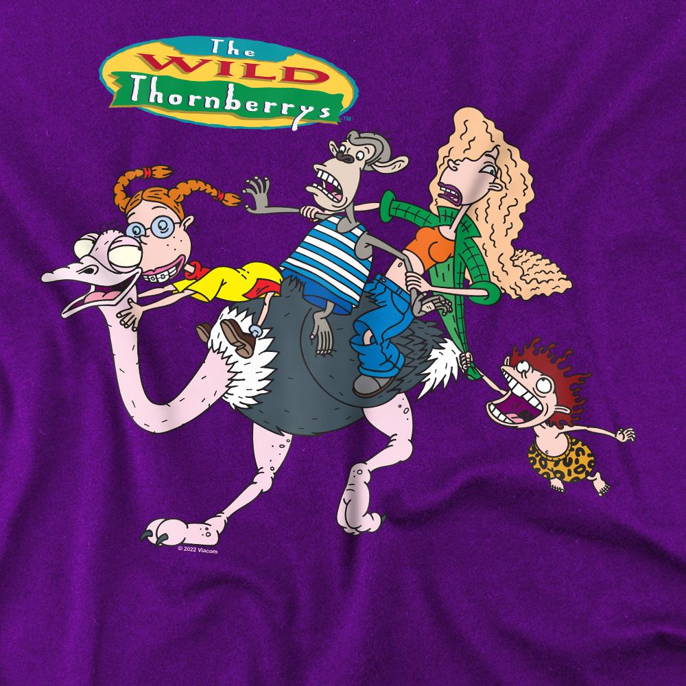The Wild Thornberrys Mens Runaway Ostrich T-Shirt