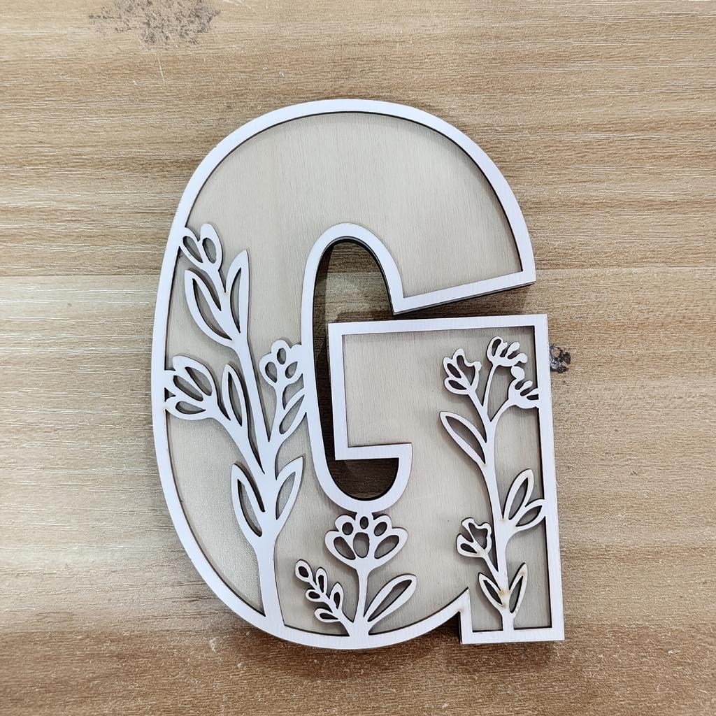 26-piece Letter-shaped Decorative Art Items for DIY Weddings, Birthdays, Parties, Home Decoration, Personalized Name Design