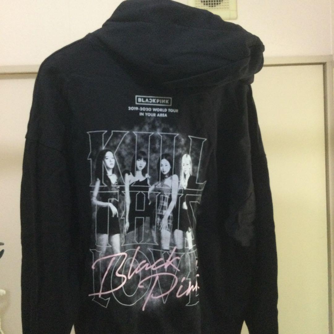 

[USED] BLACKPINK merchandise hoodie, size M