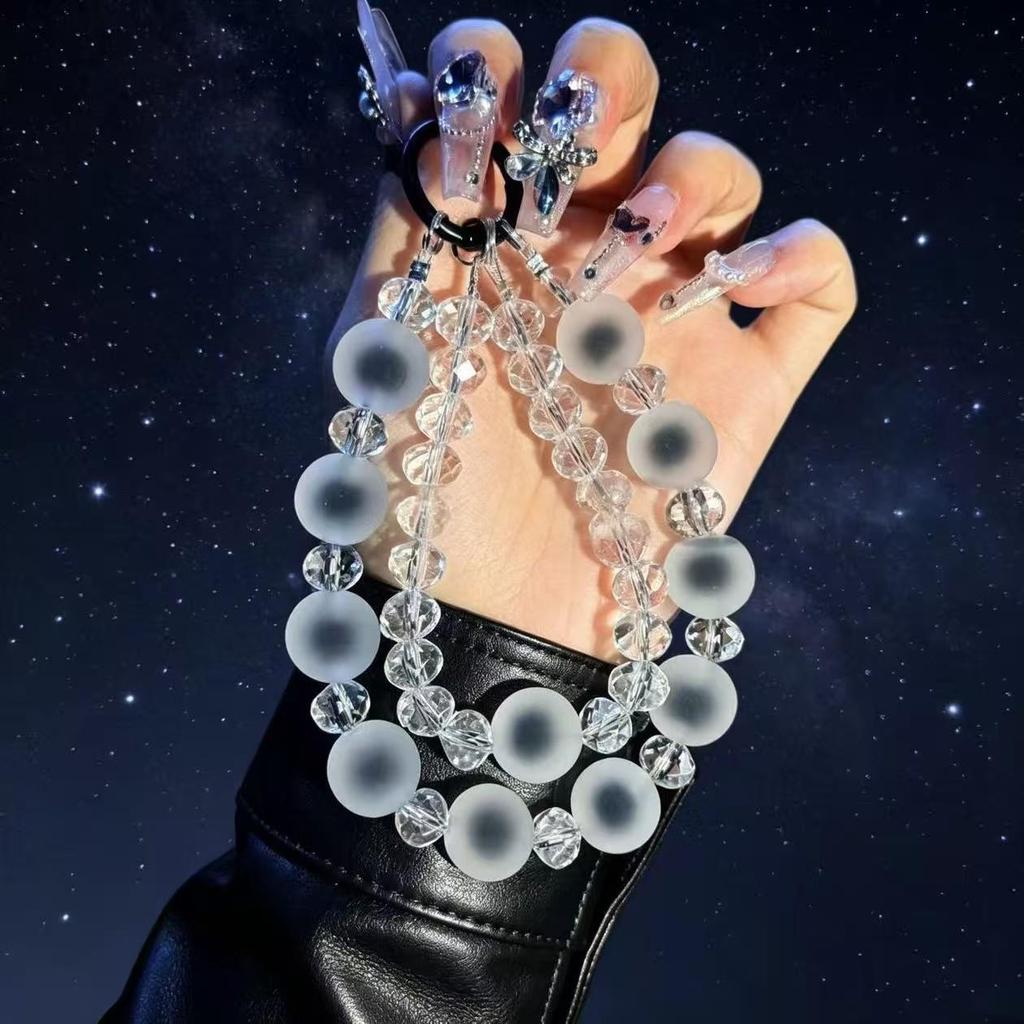 Frosted Beads Universal Phone Chain & Keychain Pendant