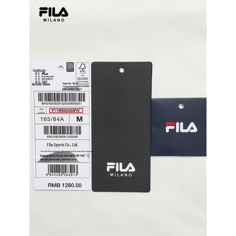 Fila Women's Milan Fashion Week 2026 Summer Short Sleeve Shirt