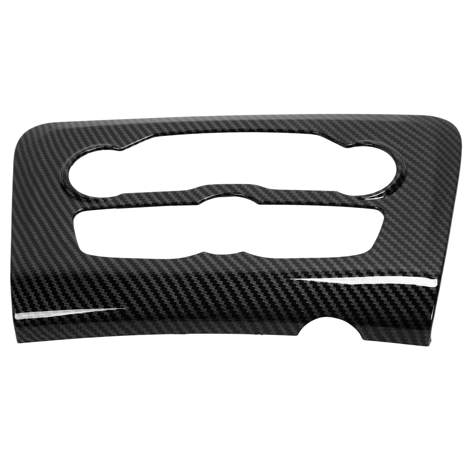 

Carbon Fiber Style Central Control A C Panel Tirm Car Adaptations Replacement for Dodge Charger 2015‑2021Black Carbon