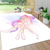 Fantasy Sisters Flight Carpet Rug Soft Washable Antislip Home Living Room Sofa Mats Personalized Christmas Rug
