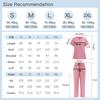 Nursing Uniforms Scrub Set Short Sleeve Work Clothes for Women