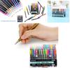 Grundläggande Färgmarkörset Med 48 Fluorescerande Pennor För Elevers Konstprojekt Och Klotter