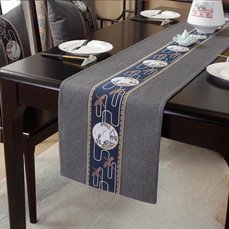New Chinese Waterproof Table Flag Tea Ceremony, Zen, Tea Mat, Tea Tablecloth Hot Selling Long Tablecloth In Chinese Style