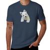 West Highland White Terrier Puppy portrait 6 TShirt Casual Trendy Streetwear Tee Shirt