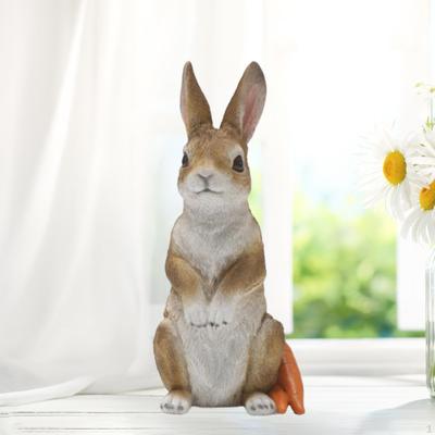 Dekorative Hasenfigur für Haus und Garten