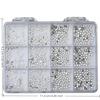 12 Grids Mini Mix Nail  Diamond Shine Nail Art Decorations Accessories Round Nail Gems  Manicure Charms