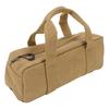 Tent Stake Storage Bag Canvas Portable Handheld Large Capacity Peg Nail Utility Bag for Camping Hiking