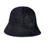 Polyester Winter Fleece Bucket Hat With Windproof And Warmth For Women