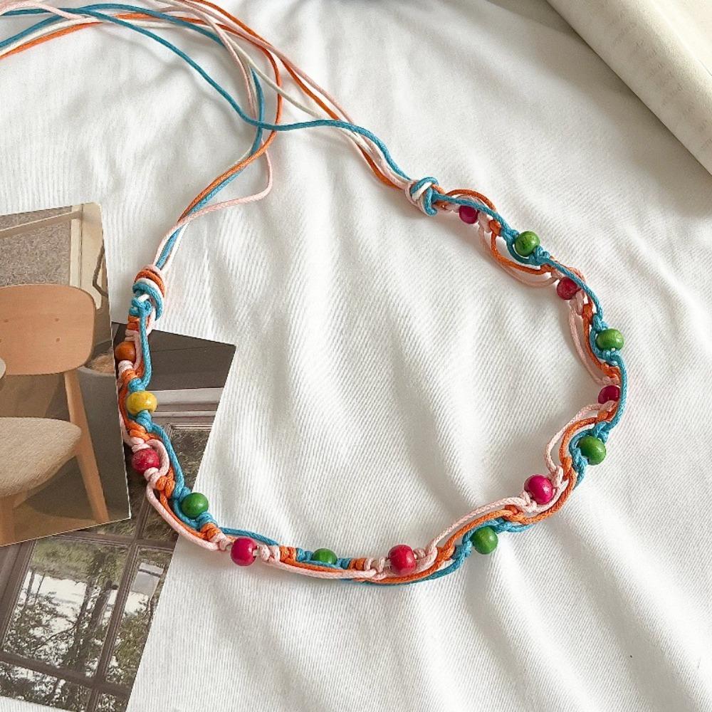 Trendy Design Bohemian Waist Chain Vintage Style Decorative Belt Dress Decoration Rope Material Vintage Rope Decoration