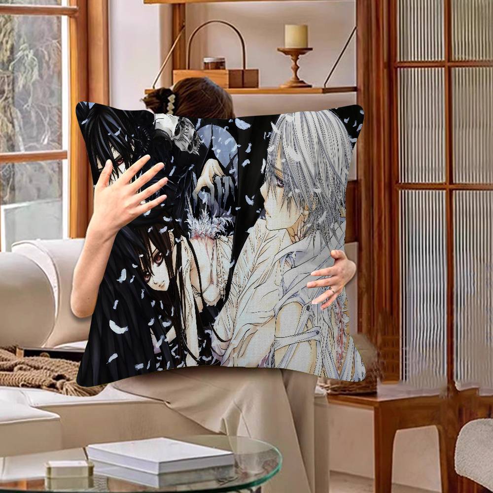 Anime V-Vampire Knight Pillow Cover For Bedroom Room And Living Room Sofa Decorative Cushion Cover