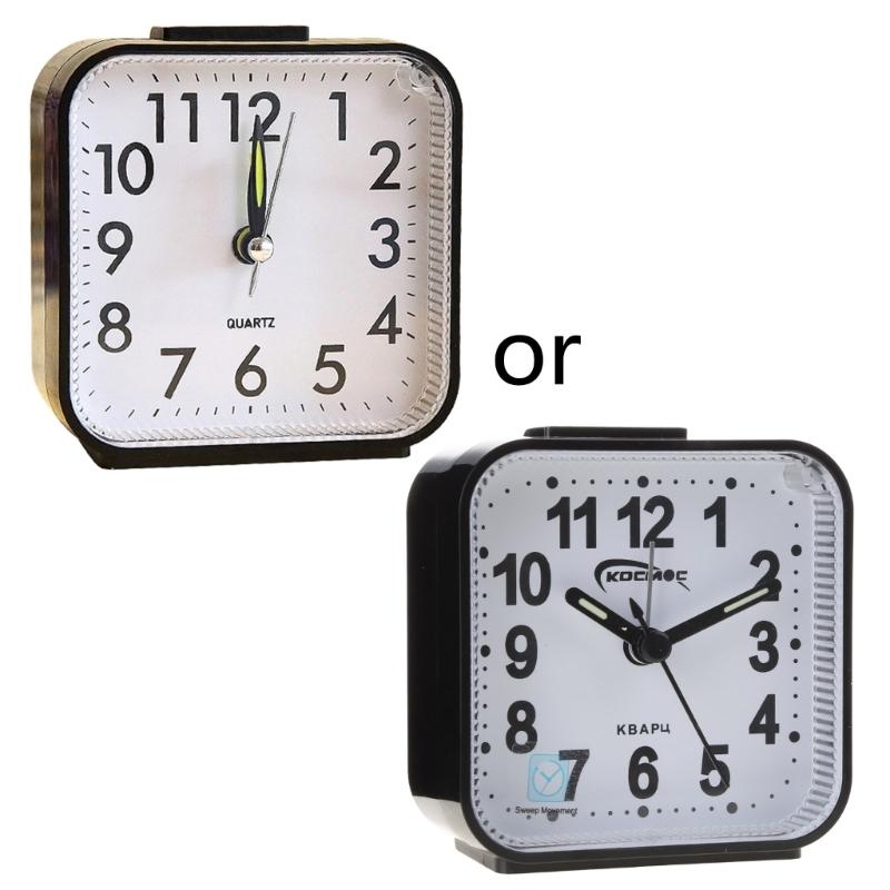 Multifunction Alarm Clock Light Glowing Led Light Ornament Crafts for School Office Dormitory Holiday Decoration
