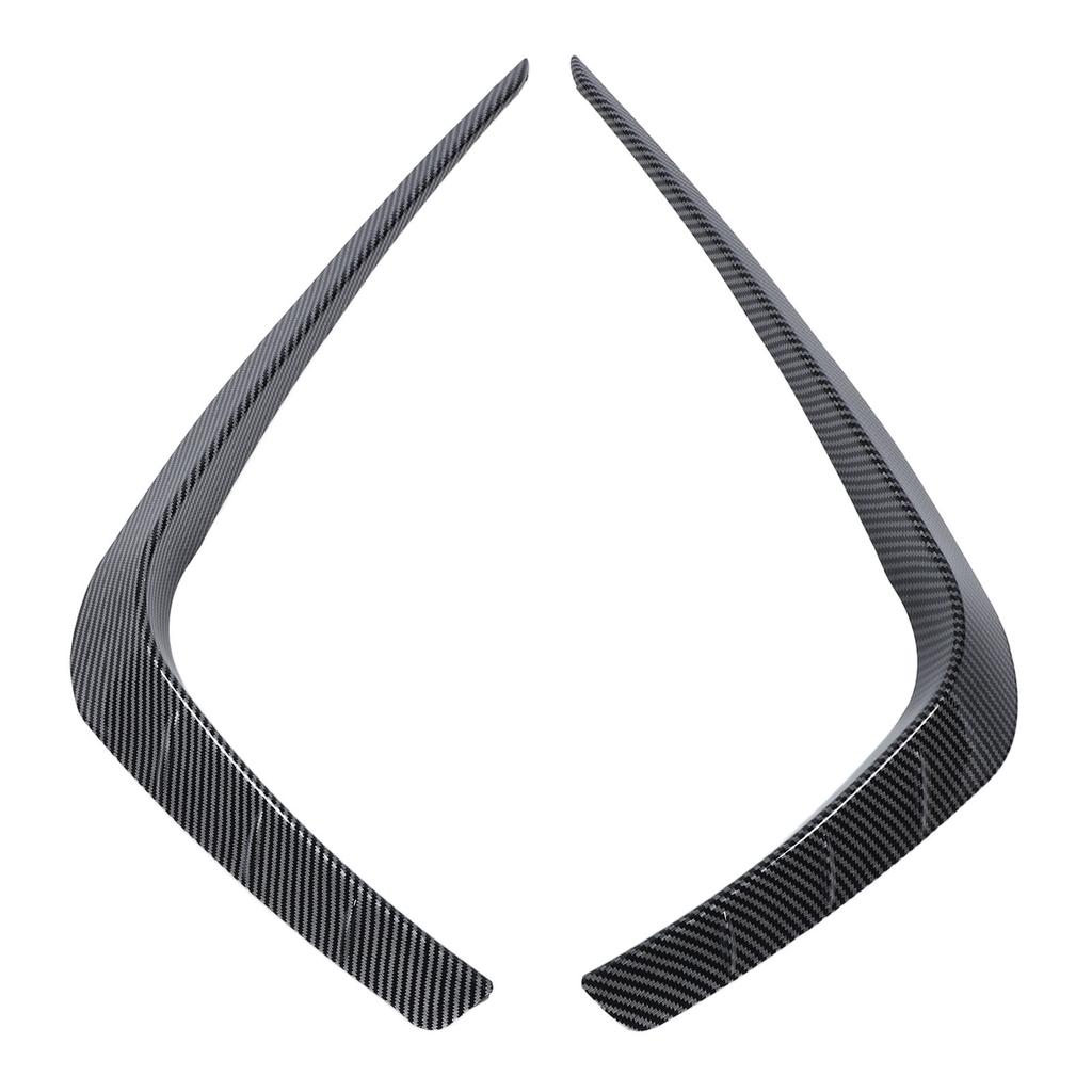 1 P  Lip Spoiler Fog Lamp Cover Grille Sporty Look Spoiler Fog Lamp Cover Trim Grille for   MK4 ST Line 2019 to 2022