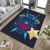 Heroic Legend Crest Office Rug Chair Mat, Game Carpet, Suitable for Front Door, Bedroom, Living Room, Desk, Holiday Gift