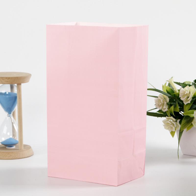 Colorful Disposable Paper Bags for Candy, Popcorn, Chestnuts, and Party Treats