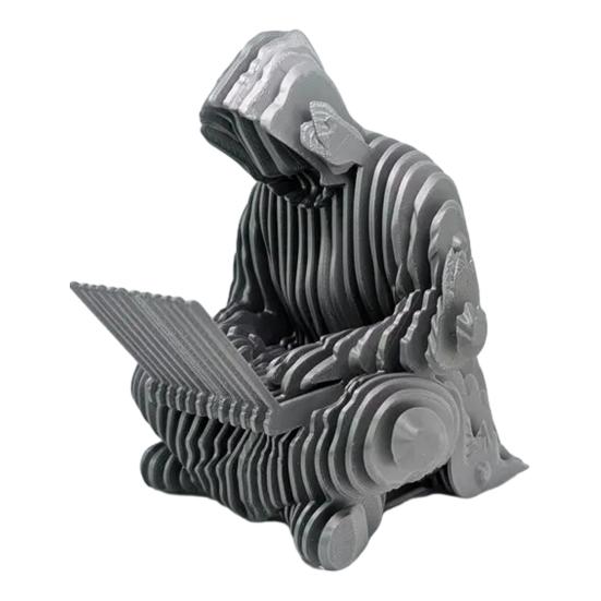 Decorative Figurine Fine Carving Colorful Handcrafted Table Decoration for Living Room Bedroom