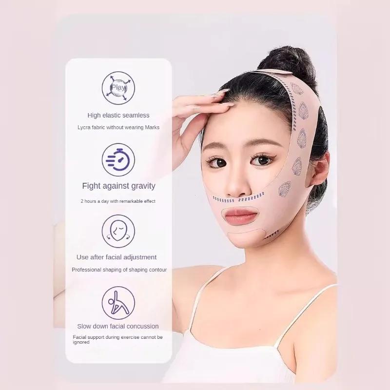 Kinn Wange Abnehmen Verband V Former V Linie Lifting Maske Gesicht Lifting Anti Falten Strap Band Schlaf Maske Schönheit gesundheit