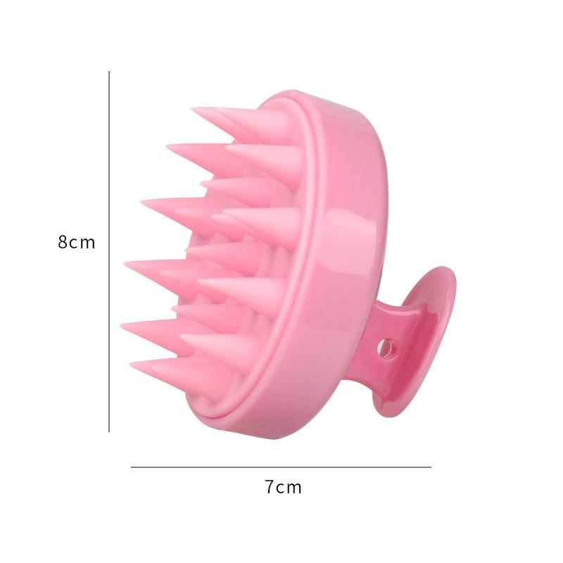 Silicone Massage Brush Mini Scalp Massager Body Scalp Massage Hair Washing Comb Cleaning and Hair Styling Tools Head Relaxation