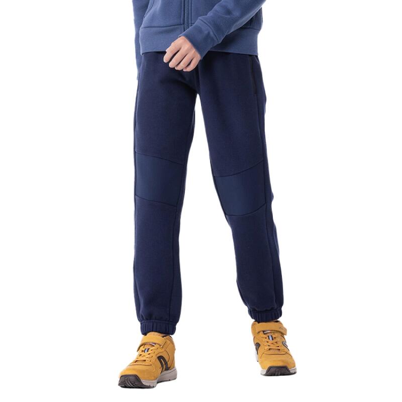 DECATHLON DOMYOS Series 900 Loose Warm and Comfortable Trousers Dark Navy / Dark Navy / Black Teen Youth