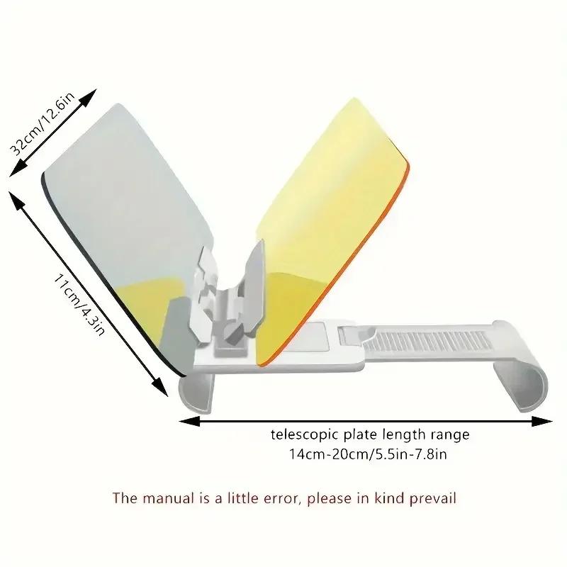 Universal Car Goggle Anti-UV Day And Night Dual-Use Car Sun Visor Shield Anti-Glare Polarized Sun Blocker Driving Mirror Shield