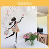 Lovely Cute Diy Girl Art Wall Stickers For Kids Rooms Pvc Wall Decals Decor Home