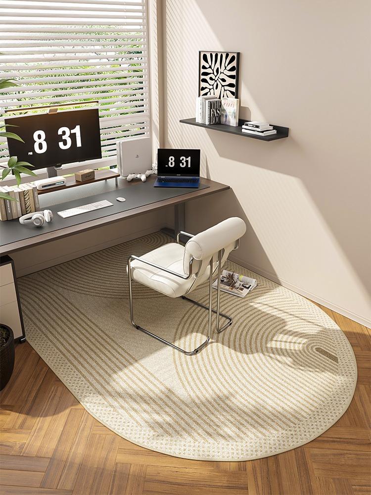 Office Computer Chair Floor Mat Study Desk Swivel Chairs Soundproof Non Slip Rug Anti Scratch Wear Resistant Foot Mats Alfombra