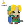 Buildmoc Wild Breath Link Skull Kid Kass Lynel Chest Vaatis Urbosas Figures Building Blocks Toys for Children Gifts