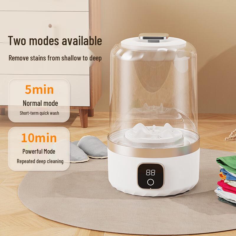ZISIZ Mini Portable Underwear Washing Machine
