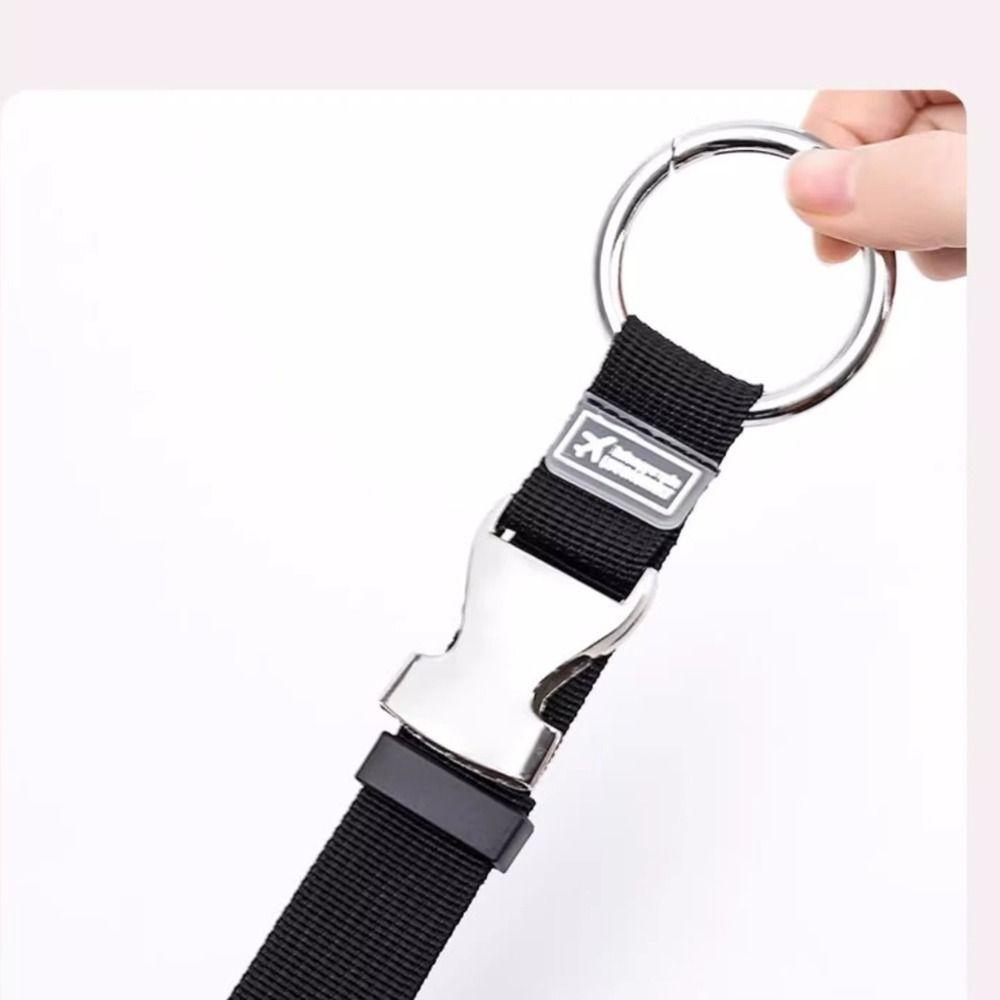 Jacket Gripper Handbag Clip Luggage Strap Add Bag Gripper Round Carabiner Trunk Holder Keychain Suitcases Belt Outdoor