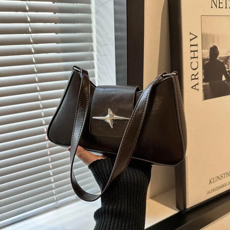 Girls' Baguette Shoulder Bag Versatile Premium Support Luxury Brand Warm Armpit for  New Texture