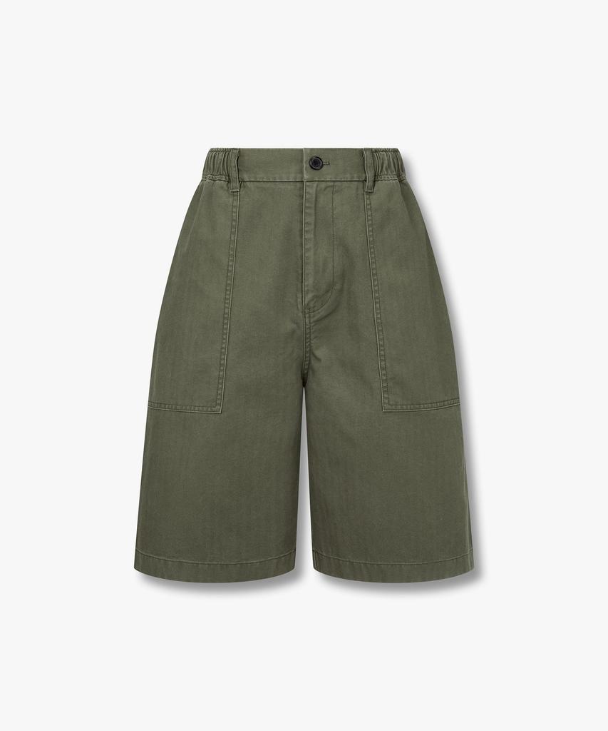 STUDIO TOMBOY [Men] Carpenter Pocket Half Pants_Khaki 9156231313