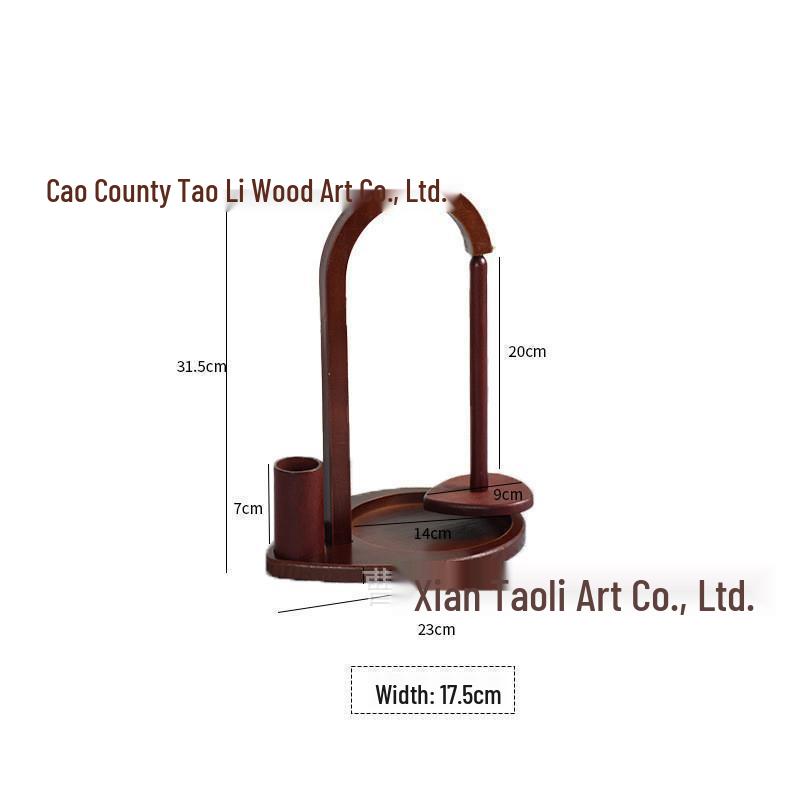 Buche Holz Drehbarer Garn- und Häkelwickler