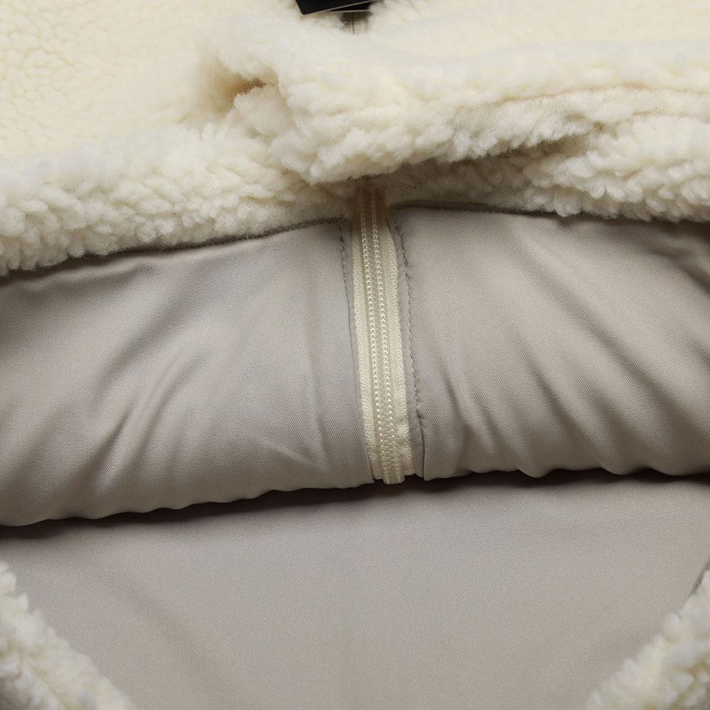 Nike Swoosh Sherpa Warm Windproof Jacket Women Jackets White CU6640-238