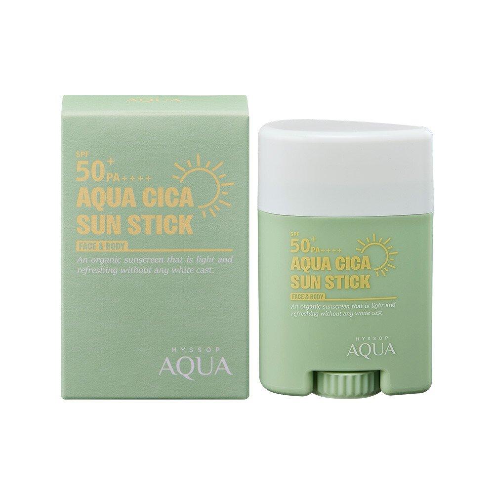 hyssop Non-sticky UV blocking skin cooling moisturizing Aqua Cica Sun Stick (SPF50+PA++++)