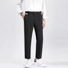 New Suit Pants Men's Autumn Straight Versatile Casual Drape Slim Nine-point Small Trousers Men