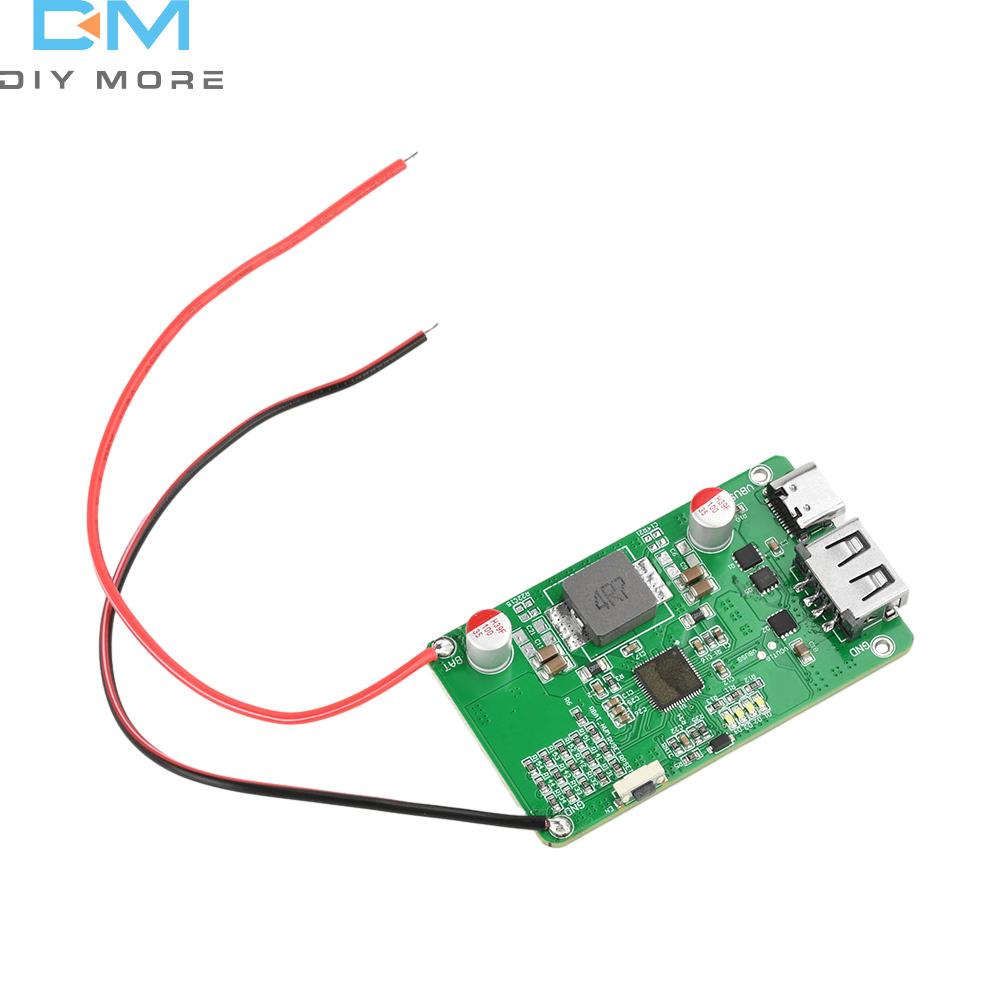45W PD QC Full Protocol Bidirectional Fast Charging Mobile Power Module DIY Power Bank 2-6S Lithium Battery Protection Board