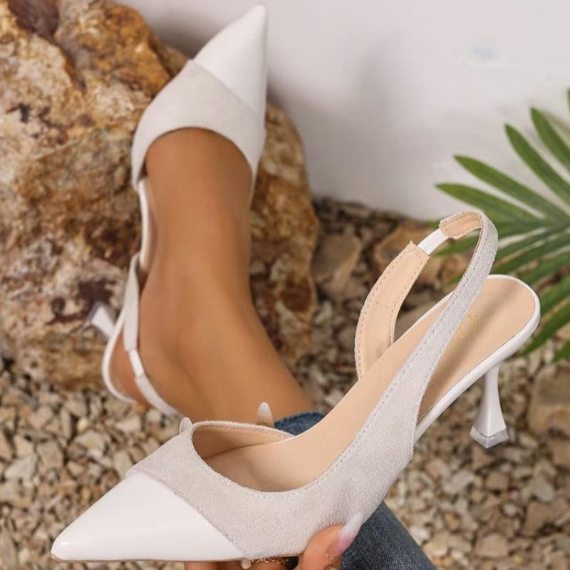 Fashion High Heels Summer 2025New Arrival Fashion Buckle Pointed Heel Sandals Women Comfort Simplicity Stilettos