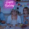 Happy Birthday Sign USB Powered Neon Reusable Genethliac Party cold to Clean Decoration - for Birthdays Parties