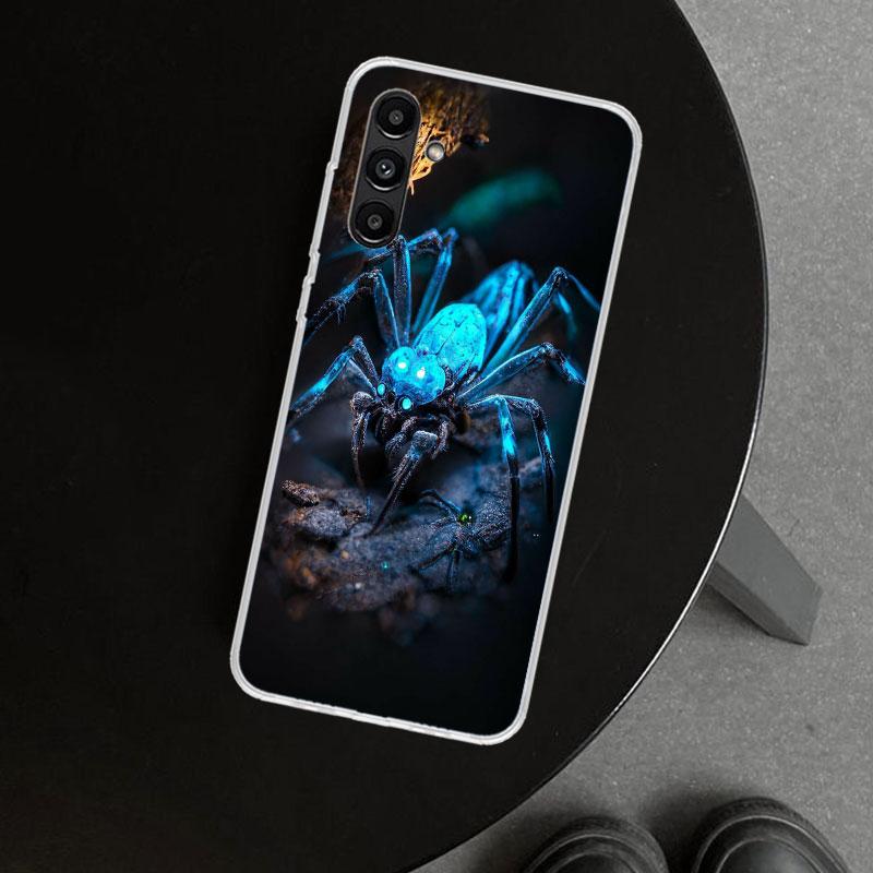 Black Widow Spider Insect Phone Case Cover for Samsung Galaxy A17 A16 A26 A36 A56 A57 A37 A15 A25 A35 A55 A14 A24 A34 A54 A13 A2