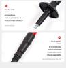 Outdoor Hiking Poles Set: 2-Piece Aluminum Alloy Trekking Poles with Cloth Bag.