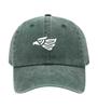 Mexican Eagle Printed Washed Cotton Adjustable Baseball Cap Classic Snapback Dad Hat Breathable Golf Fishing Outdoor Sun Cap