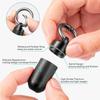 Metal Pocket Pill Holder Moisture-resistant Travel Pill Dispenser New Mini Key Chain  Daily Use