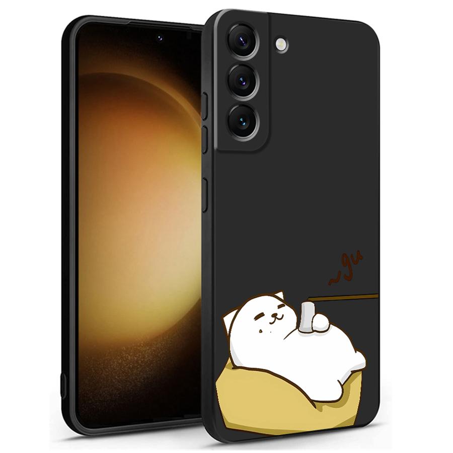 Cartoon Cat Matching Couple Phone Case for Samsung Galaxy A53 A22 A51 A35 A54 A21s A52 A55 A72 A24 A73 A56 A33 A25 A25 A23 A35