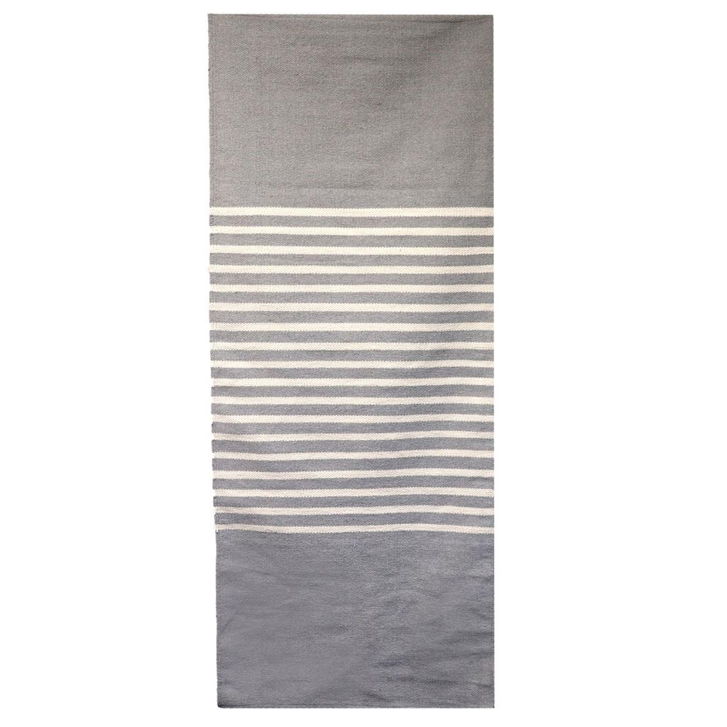 Matta Boho Grå Bomull 70x170 cm