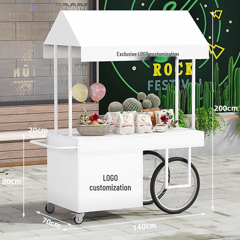 Compact Vending Cart & Promotional Booth for Events and Exhibitions