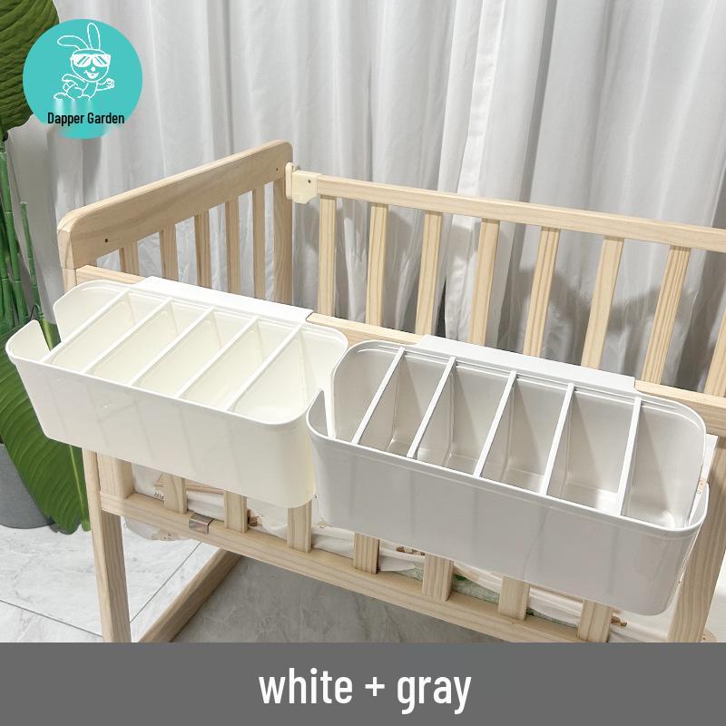 Cesta de Almacenamiento Colgante para Cuna y Organizador de Pañales