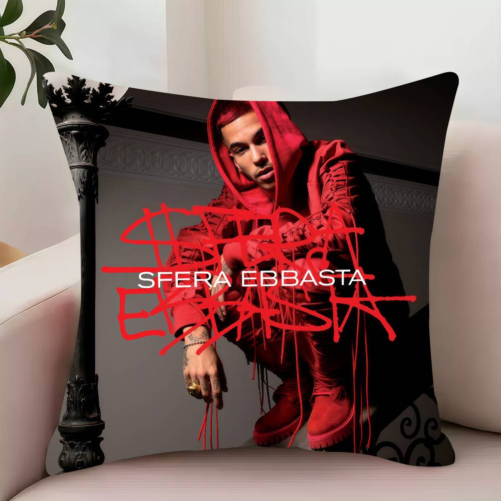 SANTANA MONEY GANG S-Sfera Ebbasta Наволочка Декор Защитные Чехлы Удобные Мягкие для Дивана Гостиной Домашнего Офиса 12x12Inch